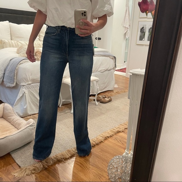 Frame Le Jane Dorsey Straight Leg Jeans 